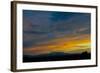 New Mexico, Santa Fe, Sunset from Hyde Park Road at Avenida Primera S-Bernard Friel-Framed Photographic Print