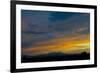 New Mexico, Santa Fe, Sunset from Hyde Park Road at Avenida Primera S-Bernard Friel-Framed Photographic Print