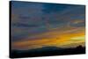New Mexico, Santa Fe, Sunset from Hyde Park Road at Avenida Primera S-Bernard Friel-Stretched Canvas