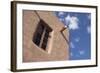 New Mexico, Santa Fe. Typical Southwestern Hispanic Style Architecture-Luc Novovitch-Framed Photographic Print