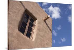 New Mexico, Santa Fe. Typical Southwestern Hispanic Style Architecture-Luc Novovitch-Stretched Canvas