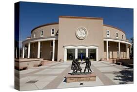 New Mexico State Capital.-William Scott-Stretched Canvas