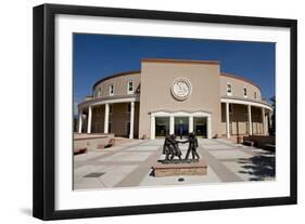 New Mexico State Capital.-William Scott-Framed Premium Photographic Print