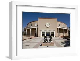 New Mexico State Capital.-William Scott-Framed Photographic Print