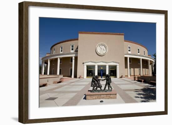 New Mexico State Capital.-William Scott-Framed Photographic Print