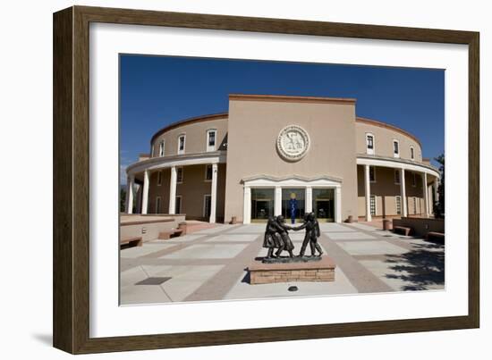 New Mexico State Capital.-William Scott-Framed Photographic Print