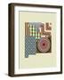 New Mexico State Map-Lanre Adefioye-Framed Giclee Print