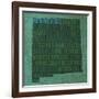 New Mexico State Words-David Bowman-Framed Giclee Print