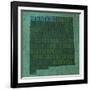 New Mexico State Words-David Bowman-Framed Giclee Print