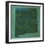 New Mexico State Words-David Bowman-Framed Giclee Print