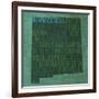 New Mexico State Words-David Bowman-Framed Giclee Print