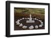 New Mexico. Statue of St Francis Outside Mission San Jose De La Laguna-Luc Novovitch-Framed Photographic Print