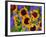 New Mexico Sunflowers-Mary Russel-Framed Giclee Print