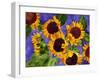 New Mexico Sunflowers-Mary Russel-Framed Giclee Print