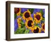 New Mexico Sunflowers-Mary Russel-Framed Premium Giclee Print