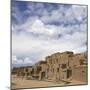 New Mexico. Taos Pueblo, Architecture Style from Pre Hispanic Americas-Luc Novovitch-Mounted Photographic Print