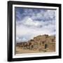 New Mexico. Taos Pueblo, Architecture Style from Pre Hispanic Americas-Luc Novovitch-Framed Photographic Print