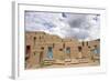 New Mexico. Taos Pueblo, Architecture Style from Pre Hispanic Americas-Luc Novovitch-Framed Photographic Print