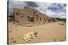 New Mexico. Taos Pueblo, Architecture Style from Pre Hispanic Americas-Luc Novovitch-Stretched Canvas