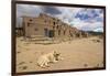 New Mexico. Taos Pueblo, Architecture Style from Pre Hispanic Americas-Luc Novovitch-Framed Photographic Print