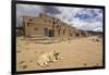 New Mexico. Taos Pueblo, Architecture Style from Pre Hispanic Americas-Luc Novovitch-Framed Premium Photographic Print