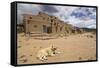 New Mexico. Taos Pueblo, Architecture Style from Pre Hispanic Americas-Luc Novovitch-Framed Stretched Canvas