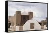 New Mexico. Taos Pueblo, Architecture Style from Pre Hispanic Americas-Luc Novovitch-Framed Stretched Canvas