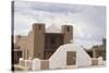 New Mexico. Taos Pueblo, Architecture Style from Pre Hispanic Americas-Luc Novovitch-Stretched Canvas