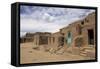 New Mexico. Taos Pueblo, Architecture Style from Pre Hispanic Americas-Luc Novovitch-Framed Stretched Canvas