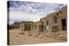 New Mexico. Taos Pueblo, Architecture Style from Pre Hispanic Americas-Luc Novovitch-Stretched Canvas