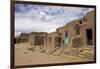 New Mexico. Taos Pueblo, Architecture Style from Pre Hispanic Americas-Luc Novovitch-Framed Premium Photographic Print