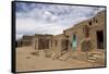 New Mexico. Taos Pueblo, Architecture Style from Pre Hispanic Americas-Luc Novovitch-Framed Stretched Canvas