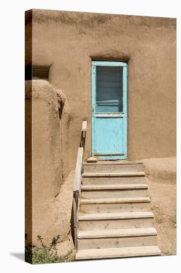 New Mexico. Taos Pueblo, Architecture Style from Pre Hispanic Americas-Luc Novovitch-Stretched Canvas