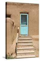 New Mexico. Taos Pueblo, Architecture Style from Pre Hispanic Americas-Luc Novovitch-Stretched Canvas