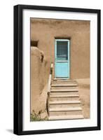 New Mexico. Taos Pueblo, Architecture Style from Pre Hispanic Americas-Luc Novovitch-Framed Photographic Print