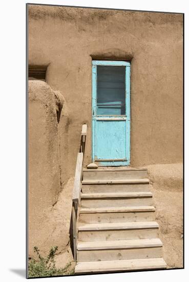 New Mexico. Taos Pueblo, Architecture Style from Pre Hispanic Americas-Luc Novovitch-Mounted Photographic Print