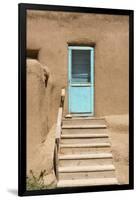 New Mexico. Taos Pueblo, Architecture Style from Pre Hispanic Americas-Luc Novovitch-Framed Photographic Print