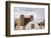 New Mexico. Taos Pueblo, Architecture Style from Pre Hispanic Americas-Luc Novovitch-Framed Photographic Print