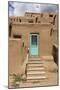 New Mexico, Taos. Taos Pueblo, Pre Hispanic Architecture-Luc Novovitch-Mounted Photographic Print