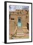 New Mexico, Taos. Taos Pueblo, Pre Hispanic Architecture-Luc Novovitch-Framed Photographic Print