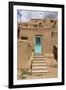 New Mexico, Taos. Taos Pueblo, Pre Hispanic Architecture-Luc Novovitch-Framed Photographic Print