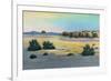 New Mexico, View of Acoma and the Enchanted Mesa near Laguna-Lantern Press-Framed Premium Giclee Print