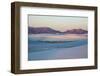 New Mexico. White Sands National Monument landscape of sand dunes and mountains-Hollice Looney-Framed Photographic Print