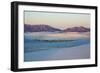 New Mexico. White Sands National Monument landscape of sand dunes and mountains-Hollice Looney-Framed Photographic Print