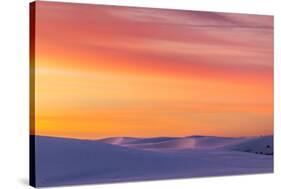 New Mexico, White Sands National Monument. Sunrise on Desert Sand-Jaynes Gallery-Stretched Canvas