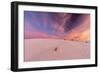 New Mexico, White Sands National Monument. Sunrise on Desert Sand-Jaynes Gallery-Framed Photographic Print