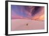 New Mexico, White Sands National Monument. Sunrise on Desert Sand-Jaynes Gallery-Framed Photographic Print