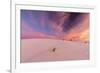 New Mexico, White Sands National Monument. Sunrise on Desert Sand-Jaynes Gallery-Framed Photographic Print