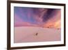 New Mexico, White Sands National Monument. Sunrise on Desert Sand-Jaynes Gallery-Framed Photographic Print