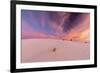 New Mexico, White Sands National Monument. Sunrise on Desert Sand-Jaynes Gallery-Framed Photographic Print